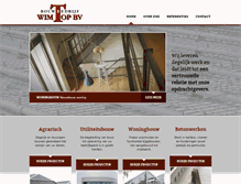Tablet Screenshot of bouwbedrijfwimtop.nl